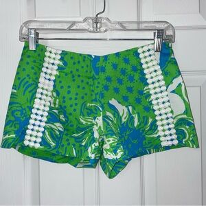 Lilly Pulitzer Liza Shorts in Roar of the Jungle